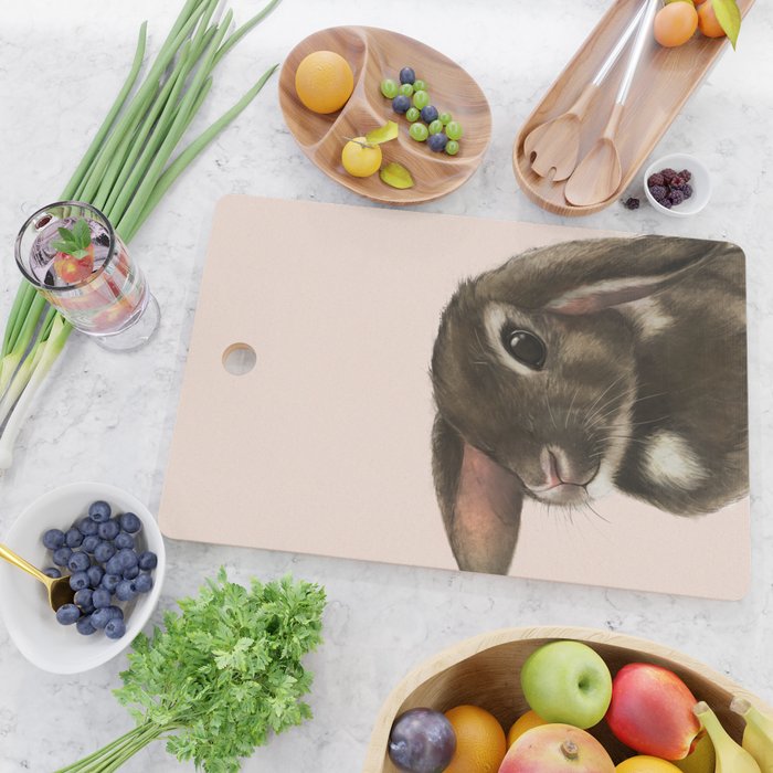 baby bunny Cutting Board Gallery Image 2