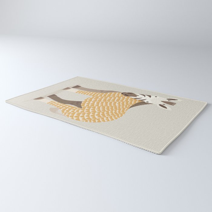 Whimsical Zebra Rug Gallery Image 3