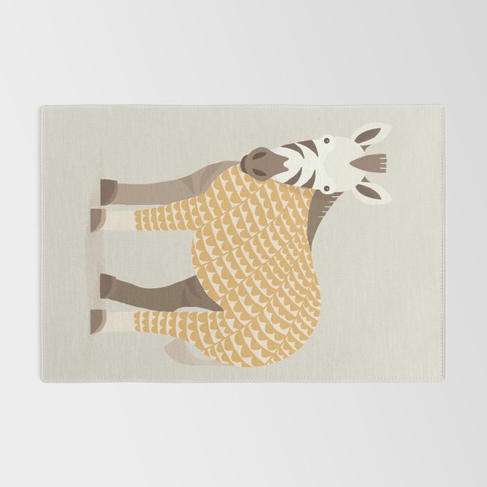 Whimsical Zebra Rug Gallery Image 2