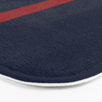 Navy Red Bath Mat Gallery Image 3