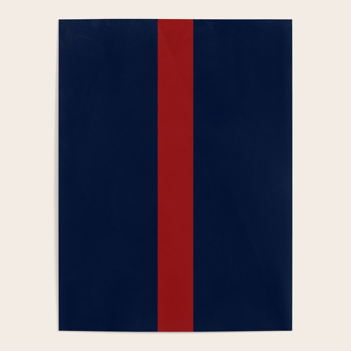 Navy Red Poster Gallery Image 4