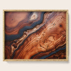 Rustic Wood Tones Serving Tray Gallery Image 1