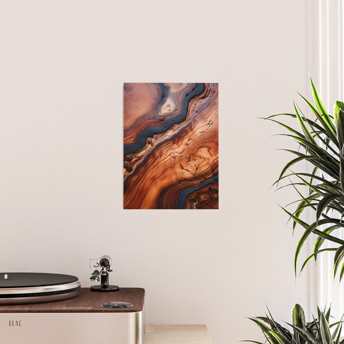 Rustic Wood Tones Poster Gallery Image 2