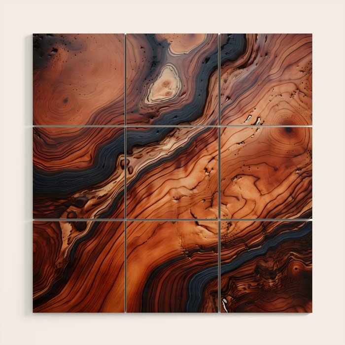Rustic Wood Tones Wood Wall Art Gallery Image 1