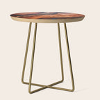 Rustic Wood Tones Side Table Gallery Image 1