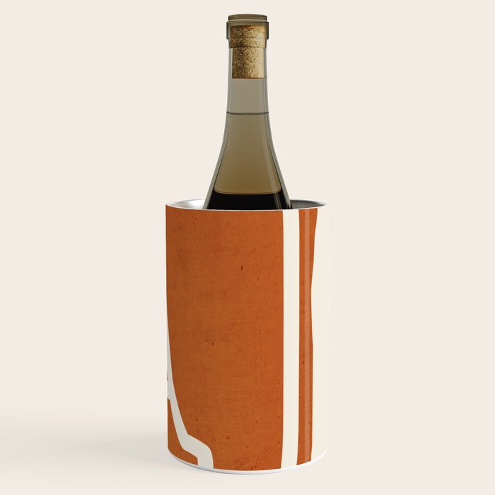 abstract minimal 57 Terracota Wine Chiller Gallery Image 3
