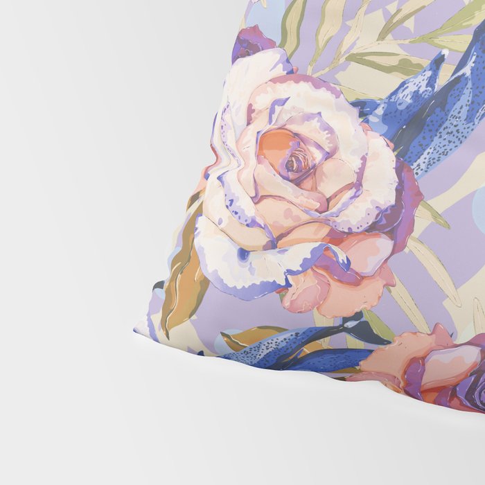 Dolphins in the roses A Pillow Sham Gallery Image 4