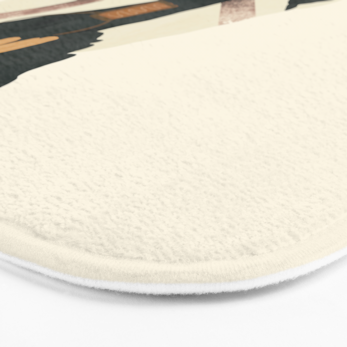 African Woman 2 Bath Mat Gallery Image 3