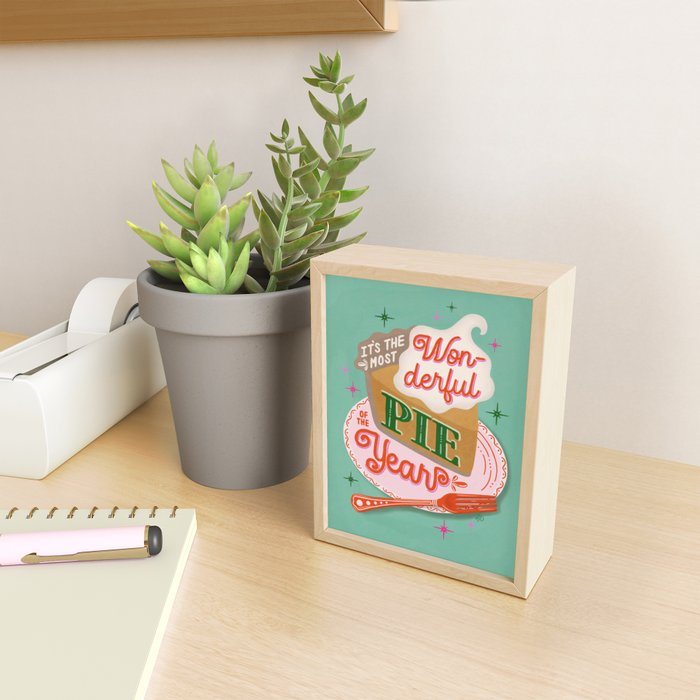 The Most Wonderful Pie of the Year Mini Art Print Gallery Image 2