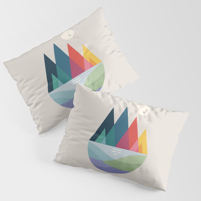 Somewhere Pillow Sham Gallery Image 3
