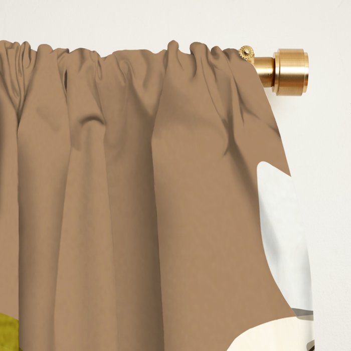 Pears Botanical Art 2 Window Curtain Gallery Image 2