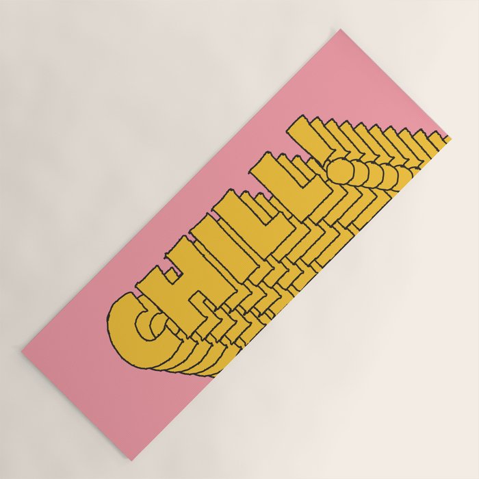 Chill Chill Chill! Yoga Mat Gallery Image 1