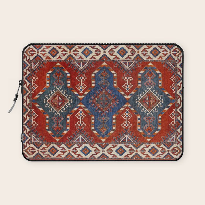 Night Navy Shards  Laptop Sleeve Gallery Image 1