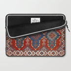 Night Navy Shards  Laptop Sleeve Gallery Image 2
