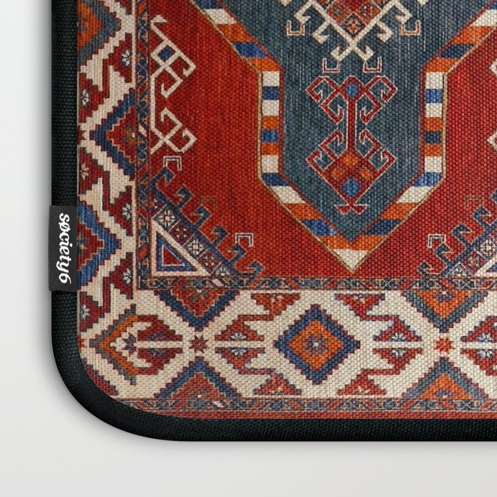 Night Navy Shards  Laptop Sleeve Gallery Image 3