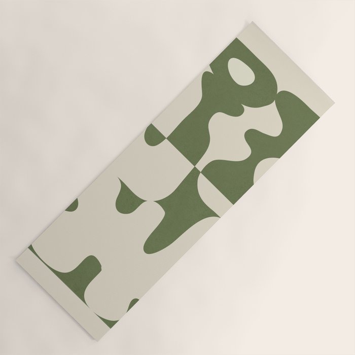 Duality in Motion 4 Yoga Mat Gallery Image 1