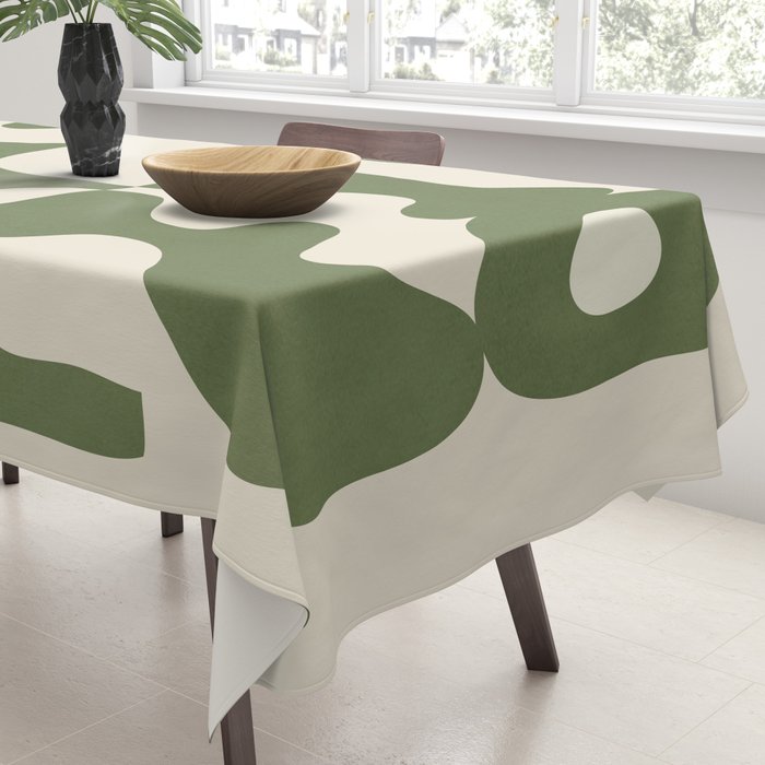 Duality in Motion 4 Tablecloth Gallery Image 3