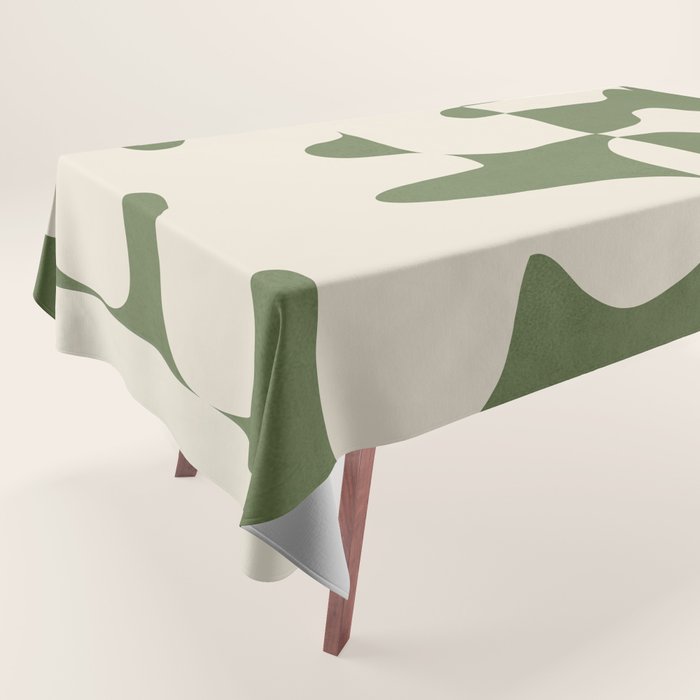 Duality in Motion 4 Tablecloth Gallery Image 1