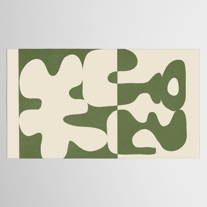 Duality in Motion 4 Tablecloth Gallery Image 2