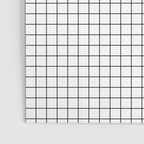 White Grid Black Line Poster Gallery Image 3