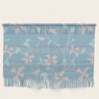 Floral Clematis Vine - Cool Summer Wall Hanging Gallery Image 1