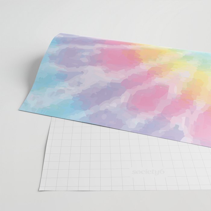 Pastel Tie Dye Wrapping Paper Gallery Image 2