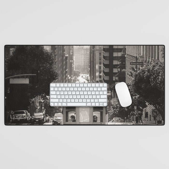 San Francisco Cable Car Desk Mat Gallery Image 1