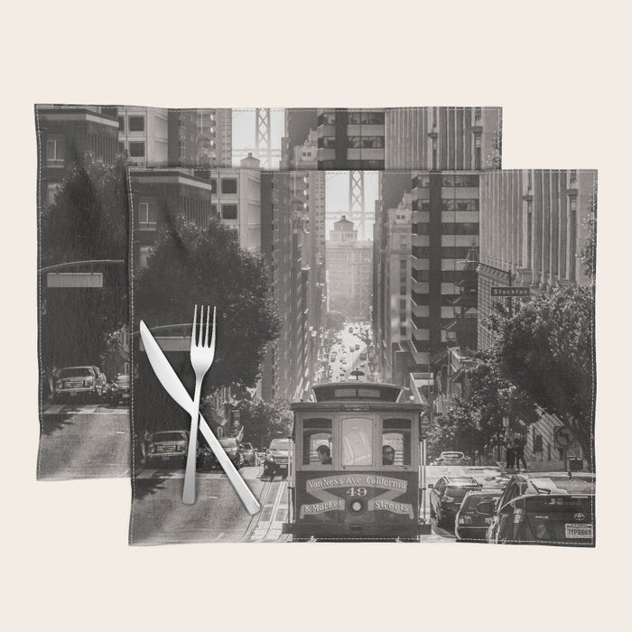 San Francisco Cable Car Placemat Gallery Image 1