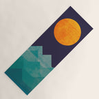 The ocean, the sea, the wave - night scene Yoga Mat Gallery Image 1
