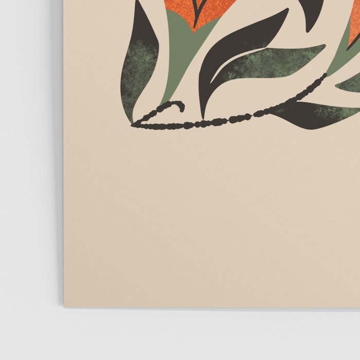 Hummingbird and Trumpet Flowers Poster Gallery Image 3