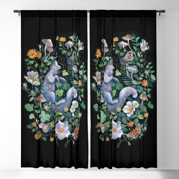 White Fox Garden Window Curtain Gallery Image 5