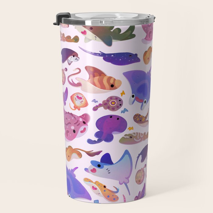 Ray day 2 - pastel Travel Mug Gallery Image 3