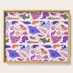 Ray day 2 - pastel Serving Tray Gallery Image 1