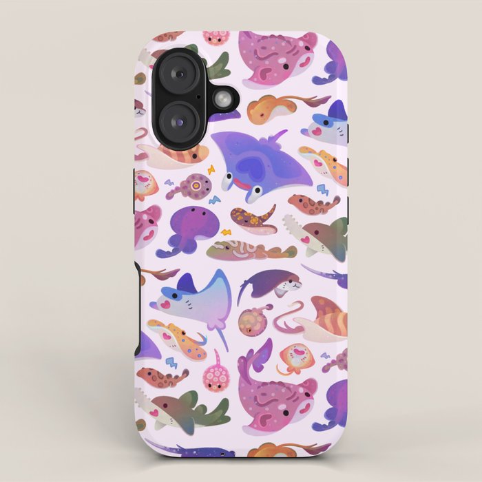 Ray day 2 - pastel iPhone Case Gallery Image 1