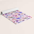 Ray day 2 - pastel Yoga Mat Gallery Image 2