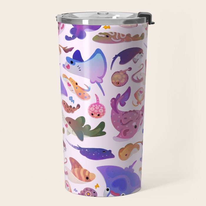 Ray day 2 - pastel Travel Mug Gallery Image 2