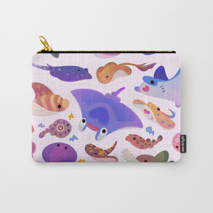 Ray day 2 - pastel Carry All Pouch Gallery Image 1