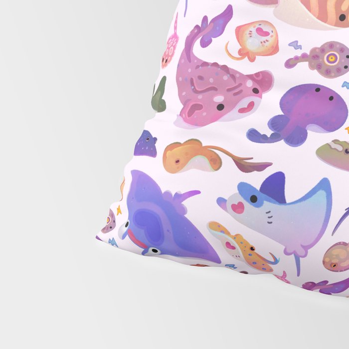 Ray day 2 - pastel Pillow Sham Gallery Image 4