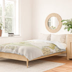 rell sunn queen of aloha // retro surf art by surfy birdy  Duvet Cover Gallery Image 2