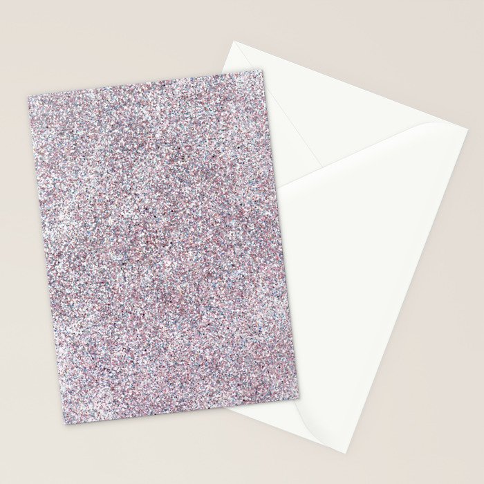 Holographic Glitter Sparkle Stationery Card Gallery Image 2
