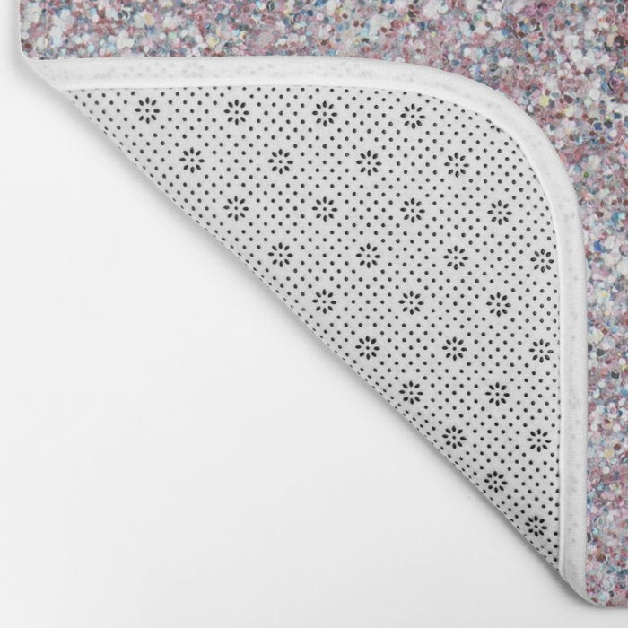 Holographic Glitter Sparkle Bath Mat Gallery Image 2