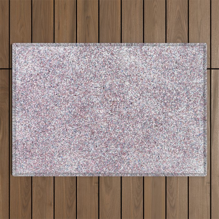 Holographic Glitter Sparkle Outdoor Rug Gallery Image 1