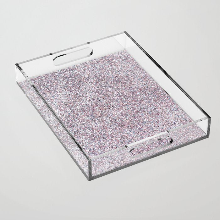 Holographic Glitter Sparkle Acrylic Tray Gallery Image 1