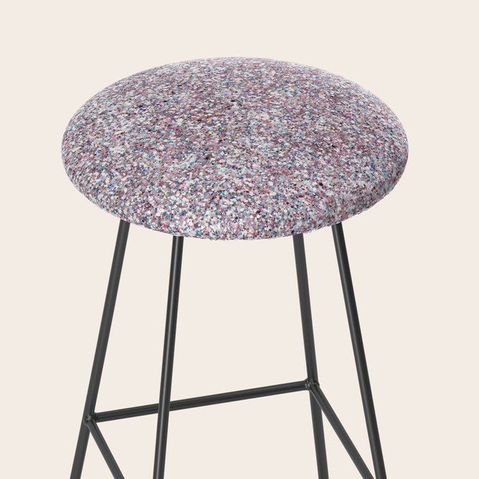 Holographic Glitter Sparkle Stool Gallery Image 2