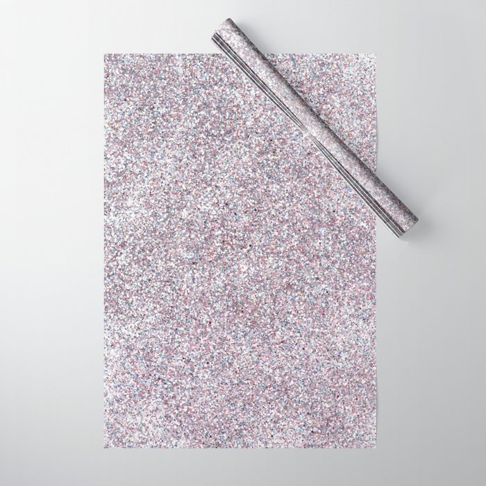 Holographic Glitter Sparkle Wrapping Paper Gallery Image 1
