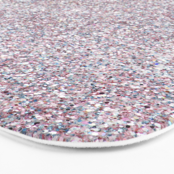 Holographic Glitter Sparkle Bath Mat Gallery Image 3