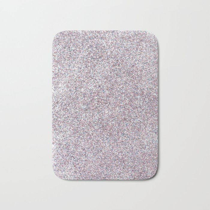 Holographic Glitter Sparkle Bath Mat Gallery Image 1