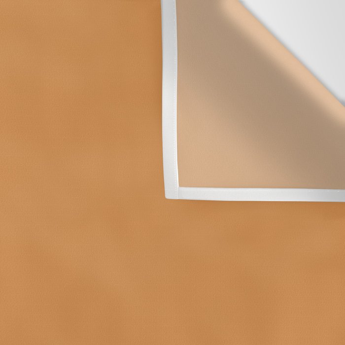 Cantaloupe Orange Muted Solid Color Wall Tapestry Gallery Image 3