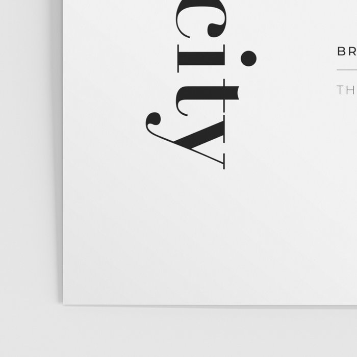 Authenticity quote by Brene Brown Poster Gallery Image 3