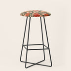 Christmas Tree Ornaments Pattern Stool Gallery Image 1